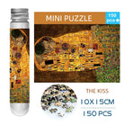 Jigsaw Puzzle 150Pcs Mini Test Tube 15*10Cm Travel Game World Famous Van Gogh Oil Paintings