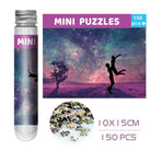 150Pcs/Set Creative Oil Painting Jigsaw Puzzles Mini Test Tube Oil Painting Jigsaw Gifts Puzzle Game Adult Children