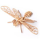 Children'S DIY Wooden Puzzle Three-Dimensional 3D Hand Assembled Insect Model Brain Game Toys for Kids Gift