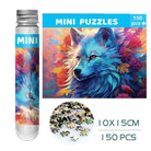 150Pcs/Set Creative Oil Painting Jigsaw Puzzles Gifts Mini Puzzle Game Test Tube Decompression Game Adult Children