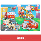 Logic Thinking Intellectual Wooden Game Puzzle Jigsaw Animal Vehicle Cartoon Early Educational Toys for Kids Children Gift