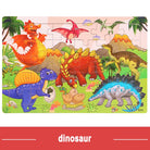 Logic Thinking Intellectual Wooden Game Puzzle Jigsaw Animal Vehicle Cartoon Early Educational Toys for Kids Children Gift