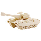 3D DIY Wood Puzzle Toy Military Series Tank Vehicle Model Set Creative Assembled Education Puzzle Toys Gifts for Children Kids