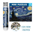 150Pcs/Set Creative Oil Painting Jigsaw Puzzles Mini Test Tube Oil Painting Jigsaw Gifts Puzzle Game Adult Children