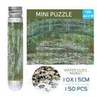 Jigsaw Puzzle 150Pcs Mini Test Tube 15*10Cm Travel Game World Famous Van Gogh Oil Paintings