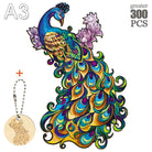Wooden Puzzle Animals Fox Puzzle Toy Each Piece Is Cartoon Animal Wooden Jigsaw Puzzle for Adults Kids Toys