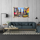 1000 Pieces New York Time Square Jigsaw Puzzles for Adults Home Decor Games Family Fun Floor Puzzles Educational Toys for Kids