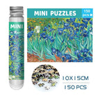 150Pcs/Set Creative Oil Painting Jigsaw Puzzles Mini Test Tube Oil Painting Jigsaw Gifts Puzzle Game Adult Children