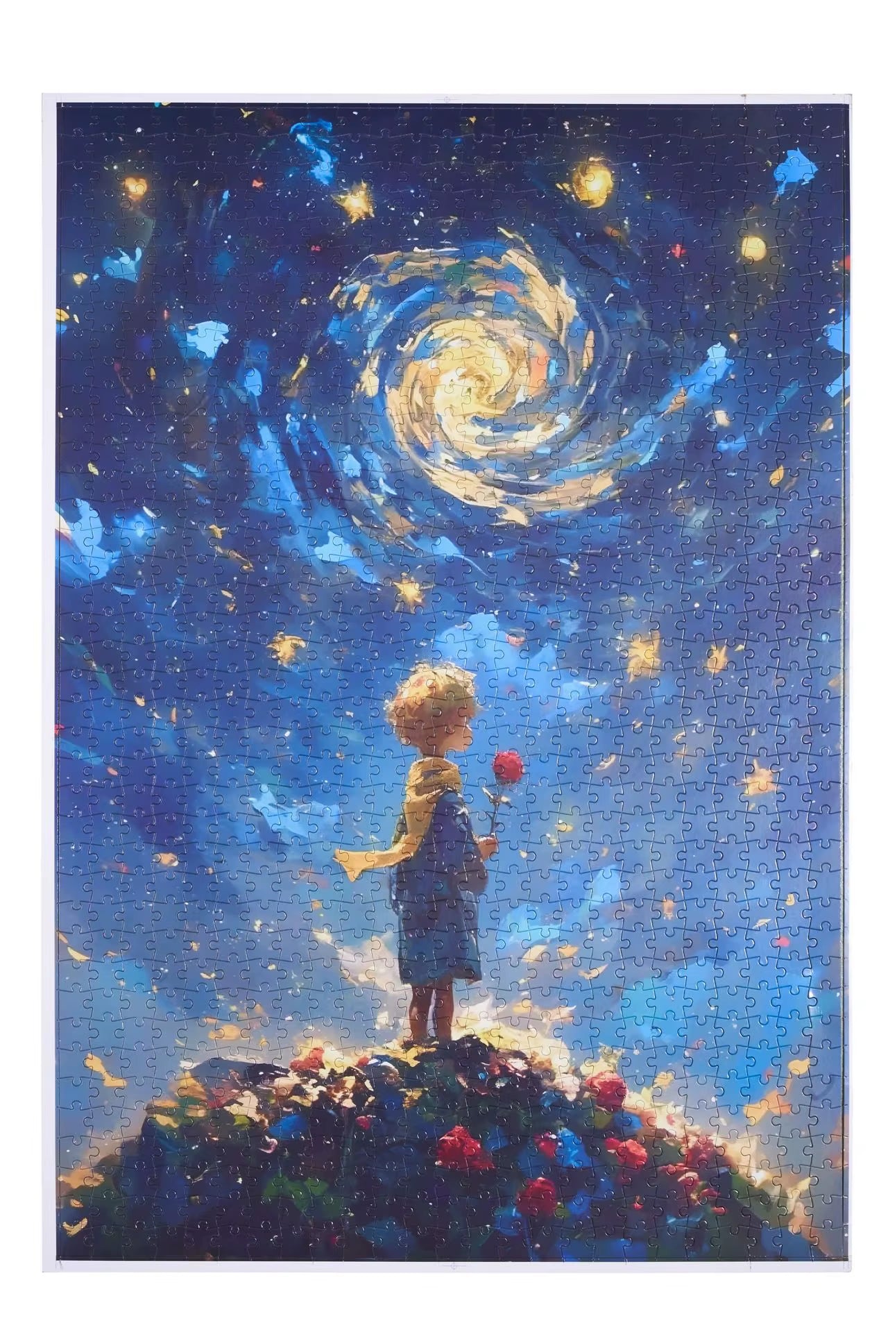 Adult 1000 Pieces Jigsaw Puzzle Little Boy Puzzle Toy Puzzle Intelligence Stress Reduction Cartoon Puzzle Festival Present