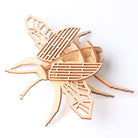 Children'S DIY Wooden Puzzle Three-Dimensional 3D Hand Assembled Insect Model Brain Game Toys for Kids Gift