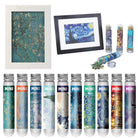 150Pcs/Set Creative Oil Painting Jigsaw Puzzles Mini Test Tube Oil Painting Jigsaw Gifts Puzzle Game Adult Children