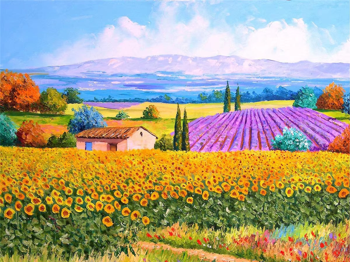 500Pcs Jigsaw Puzzle Decompression Assembling Picture Landscape Puzzles Toy for Adult Children Kids Game Educational Toys
