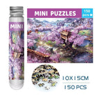 150Pcs/Set Creative Oil Painting Jigsaw Puzzles Gifts Mini Puzzle Game Test Tube Decompression Game Adult Children